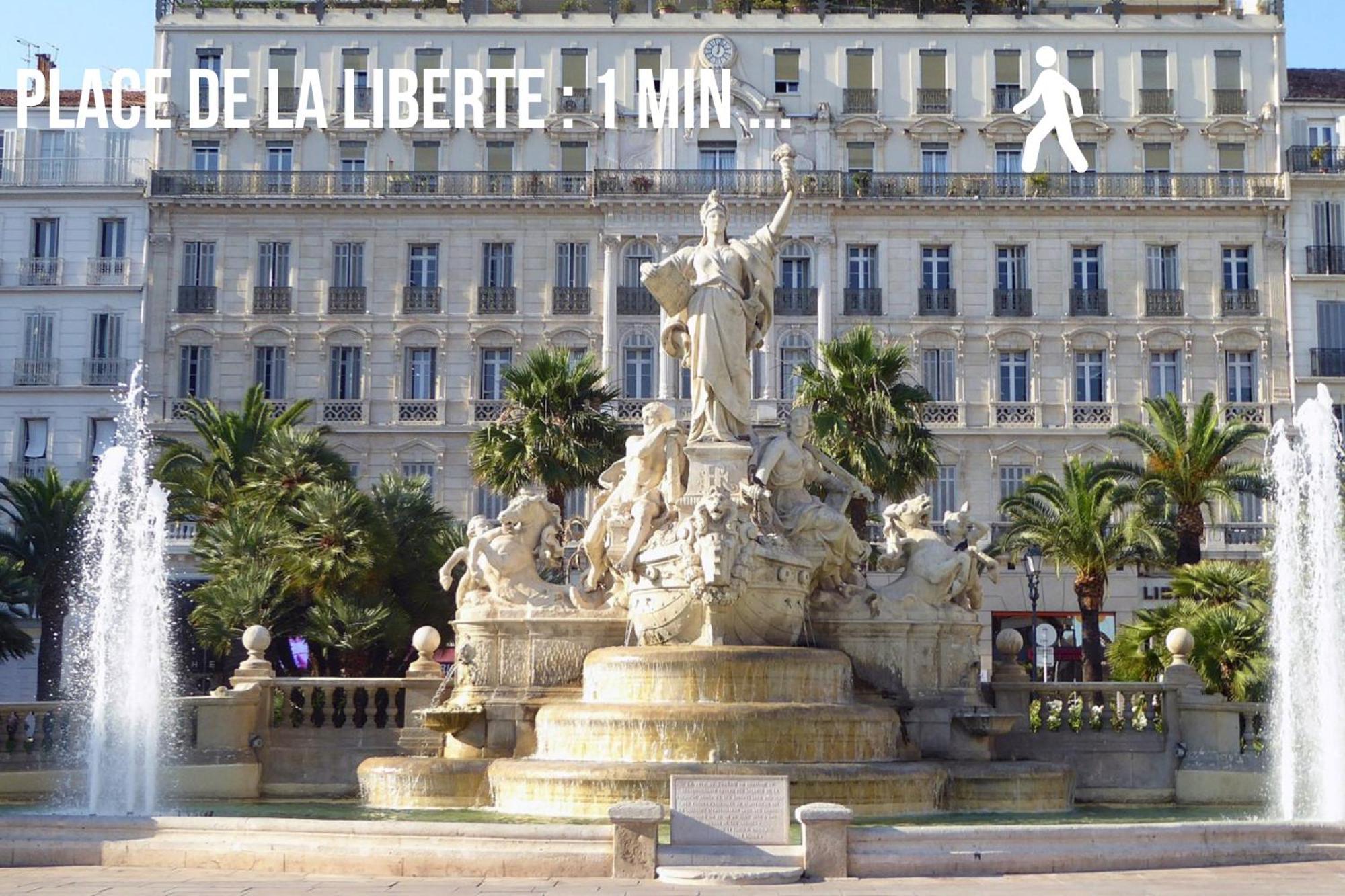 Short Time Suites Toulon Centre 3 "Le Spot" Check-In Auto Exterior foto